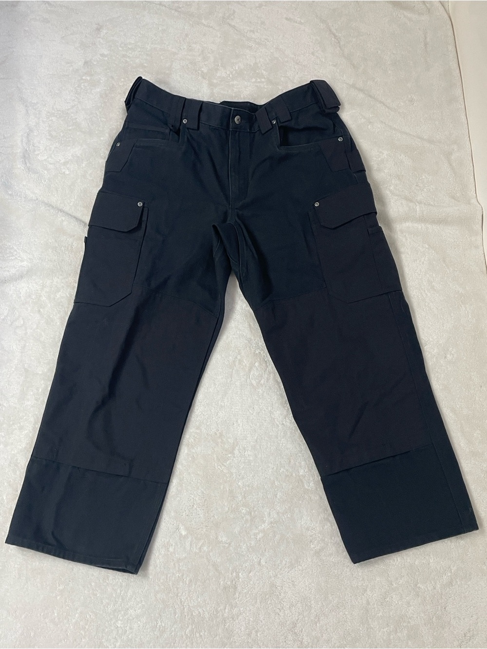 Duluth Trading Co Black Men's Heavy-Duty Cargo Pants